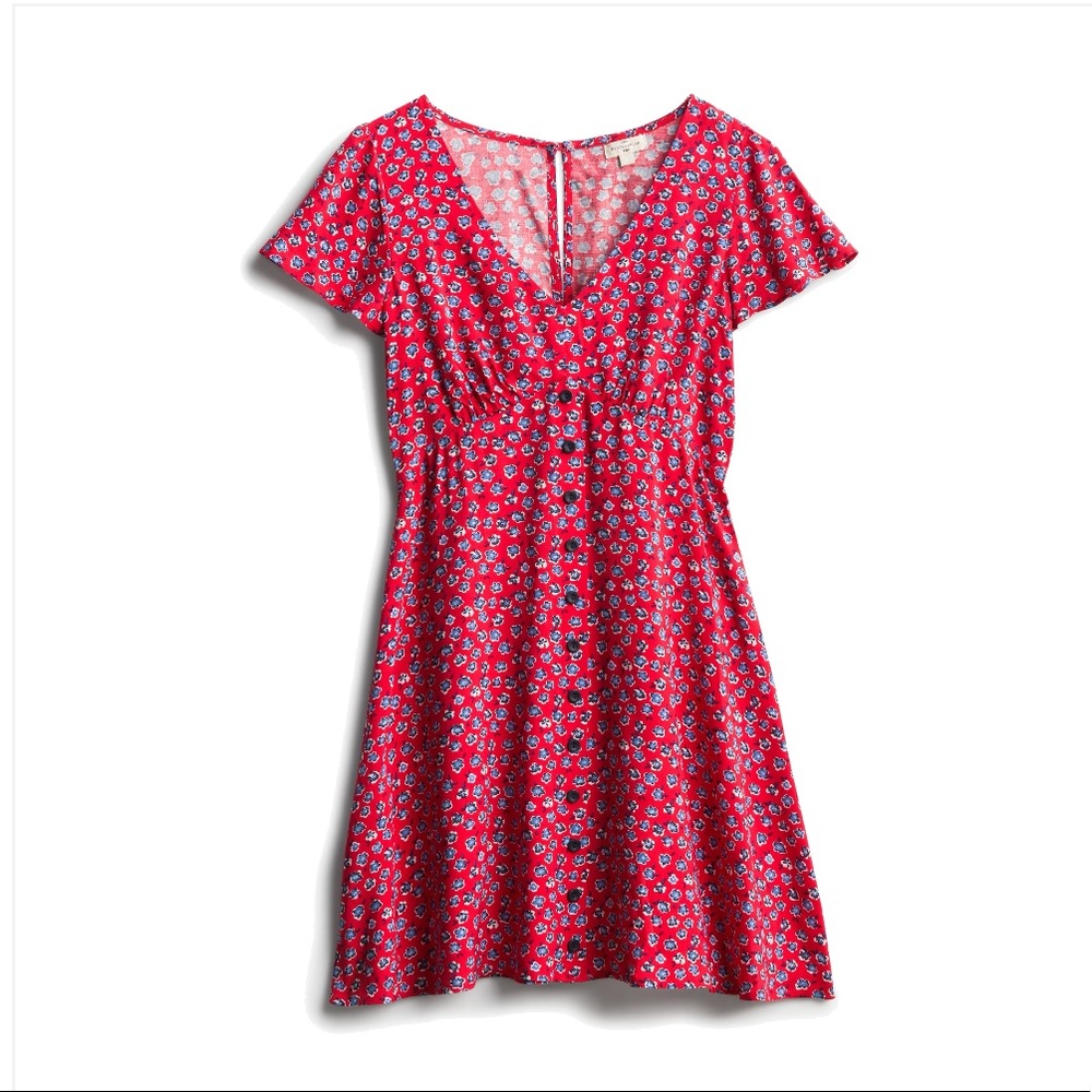 Mason and Belle Lyla Button Detail Dress